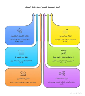 تحسين محركات البحث (SEO) بالذكاء الاصطناعي